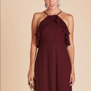 Birdy Grey floor length gown in gorgeous Cabernet! Size medium. Brand new!